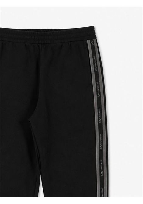 Pantalone bambino nero in cotone EMPORIO ARMANI | 7B000274NERO