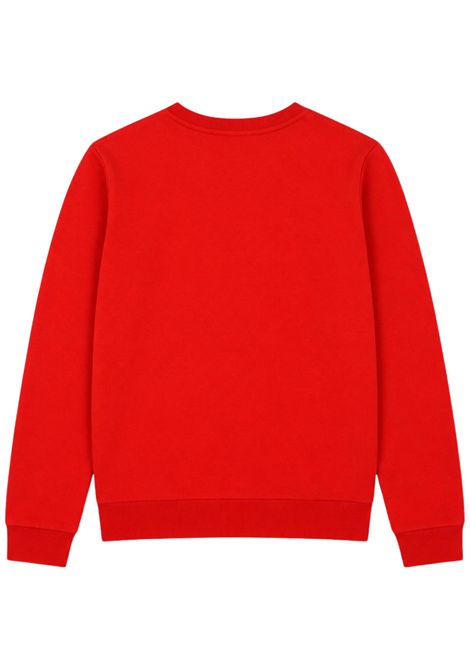 Felpa bambino rossa in cotone EMPORIO ARMANI | 7B000352ROSSO