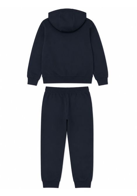 Blue cotton baby set EMPORIO ARMANI | 7B000355BLU