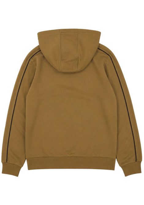 Felpa bambino verde in cotone EMPORIO ARMANI | 7B000357VERDE