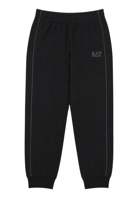 Pantalone bambino nero in cotone EMPORIO ARMANI | 7B000359NERO