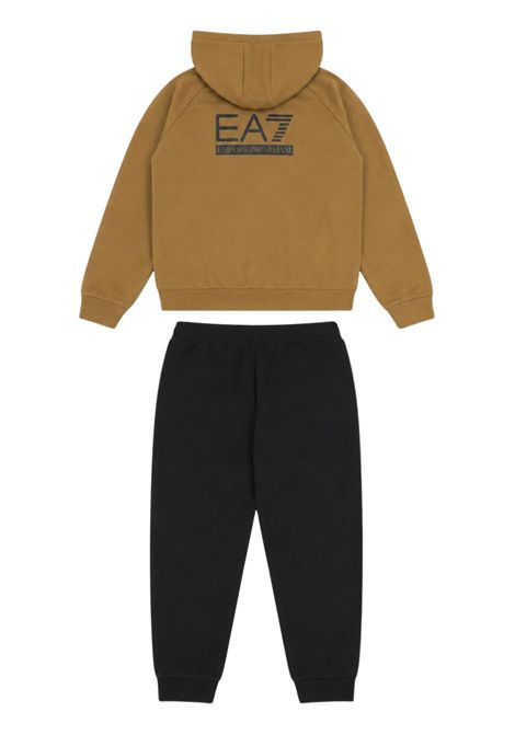 Green cotton baby set EMPORIO ARMANI | 7B000360VERDE