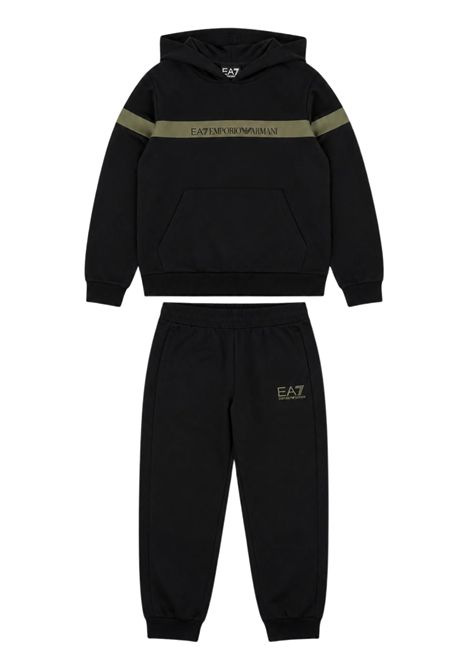 Black cotton children's set EMPORIO ARMANI | 7B000367NERO