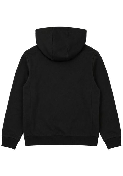 Felpa bambino nera in cotone EMPORIO ARMANI | 7B000373NERO