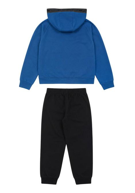Blue cotton baby set EMPORIO ARMANI | 7B000375BLU