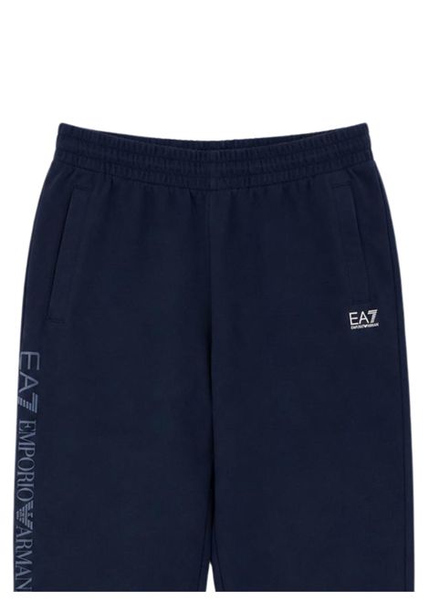 Pantalone bambino blu in cotone EMPORIO ARMANI | 7B000380BLU