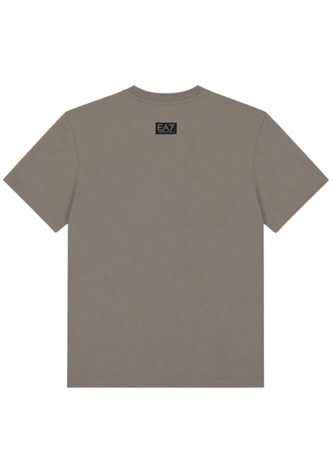 T-shirt bambino grigia in cotone EMPORIO ARMANI | 7B000381GRIGIO