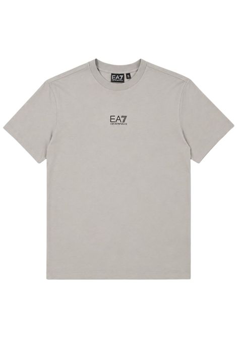 T-shirt bambino grigia in cotone EMPORIO ARMANI | 7B000390GRIGIO