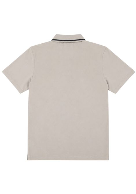 Polo bambino grigia in cotone EMPORIO ARMANI | 7B000398GRIGIO