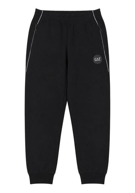 Pantalone bambino nero in cotone EMPORIO ARMANI | 7B000400NERO