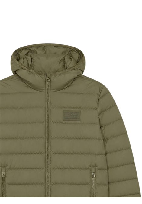 Giubbino bambino verde imbottito EMPORIO ARMANI | 7B000401VERDE