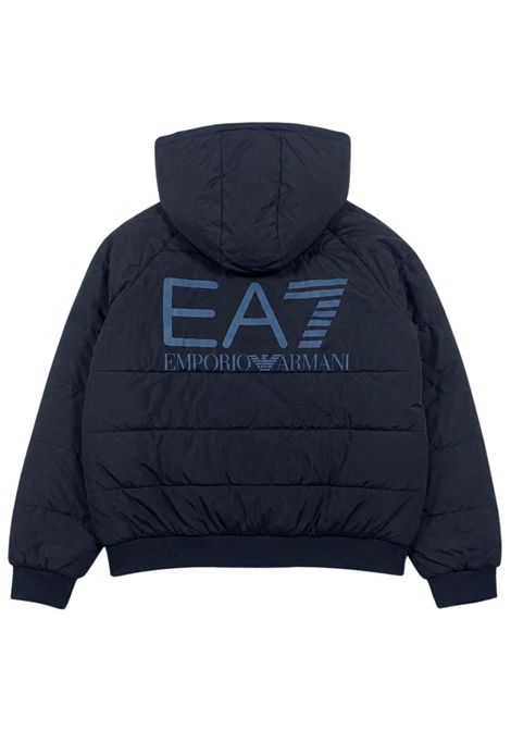 Giubbino bambino blu imbottito EMPORIO ARMANI | 7B000403BLU