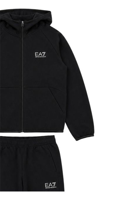 Black cotton children's set EMPORIO ARMANI | 7B000408NERO