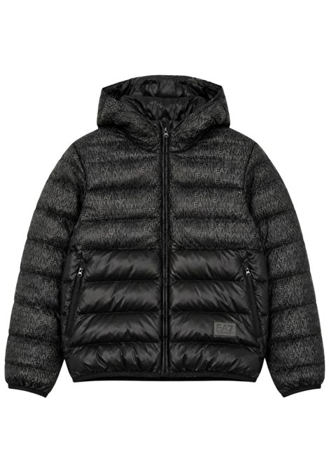 Giubbino bambino nero imbottito EMPORIO ARMANI | 7B000416NERO