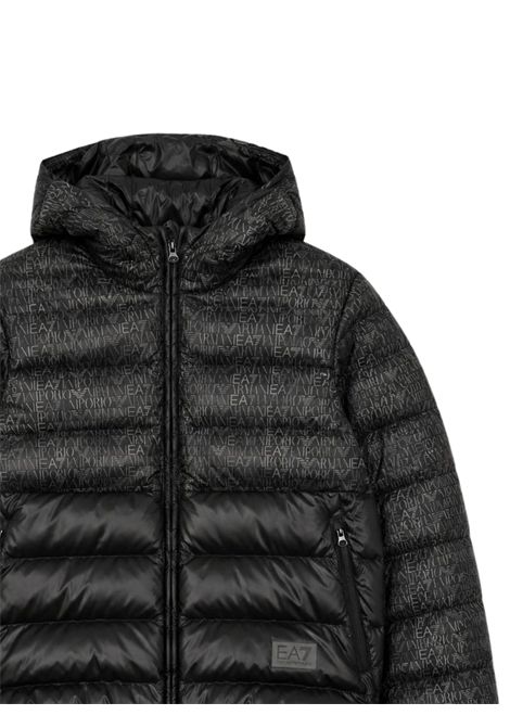 Giubbino bambino nero imbottito EMPORIO ARMANI | 7B000416NERO