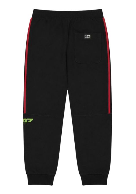 Pantalone bambino nero in cotone EMPORIO ARMANI | 7B000420NERO