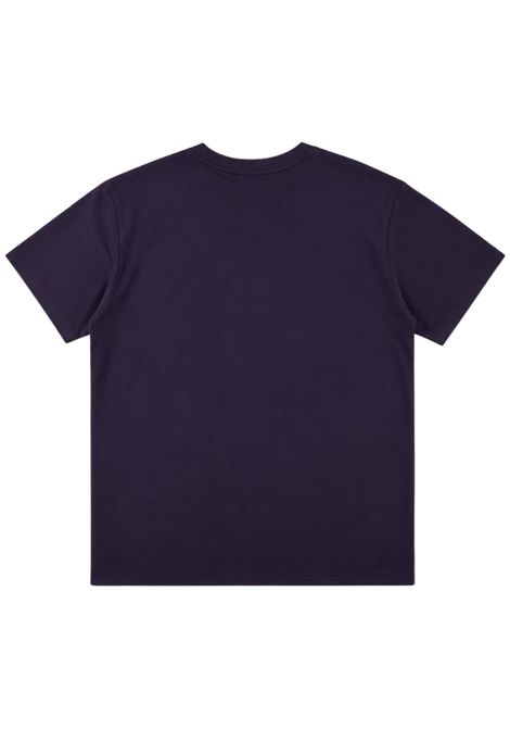 T-shirt bambina viola in cotone EMPORIO ARMANI | 7G000233VIOLA