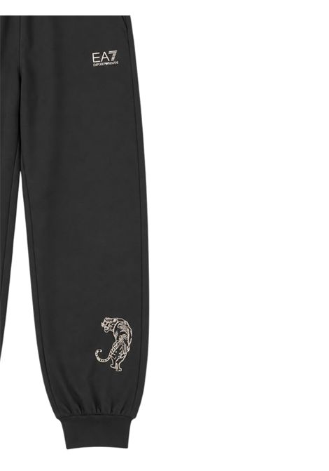 Pantalone bambina grigio in cotone EMPORIO ARMANI | 7G000242GRIGIO