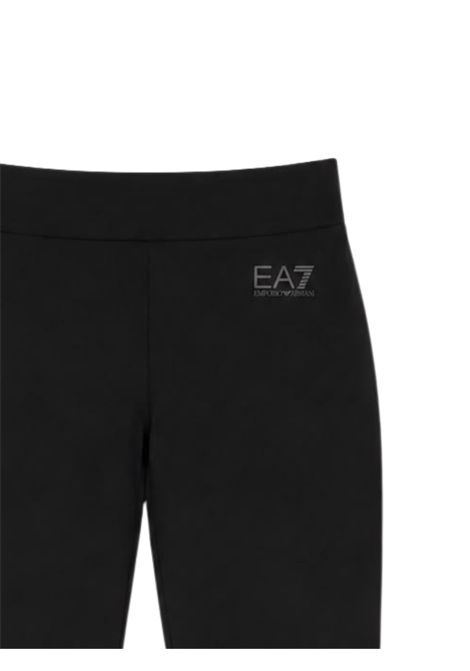 Pantalone bambina nero in cotone EMPORIO ARMANI | 7G000250NERO