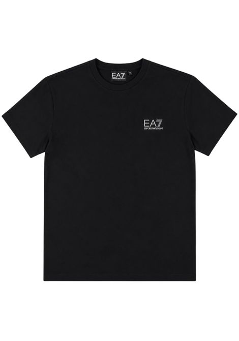 T-shirt bambina in misto viscosa EMPORIO ARMANI | 7G000263NERO