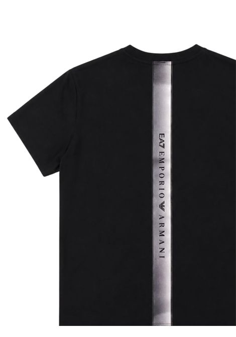 T-shirt bambina in misto viscosa EMPORIO ARMANI | 7G000263NERO