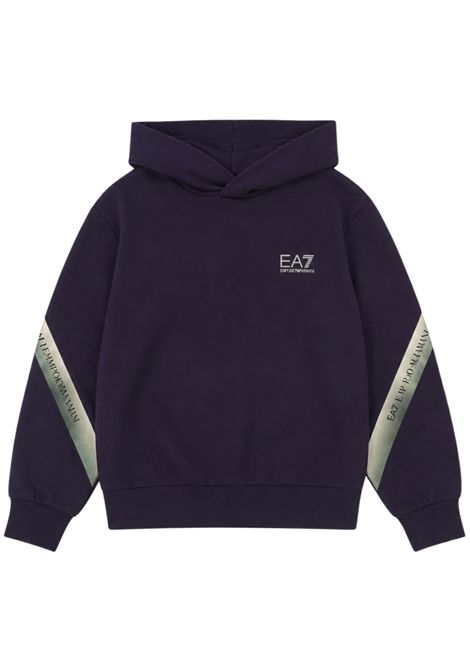 Felpa bambina in misto cotone EMPORIO ARMANI | 7G000265VIOLA