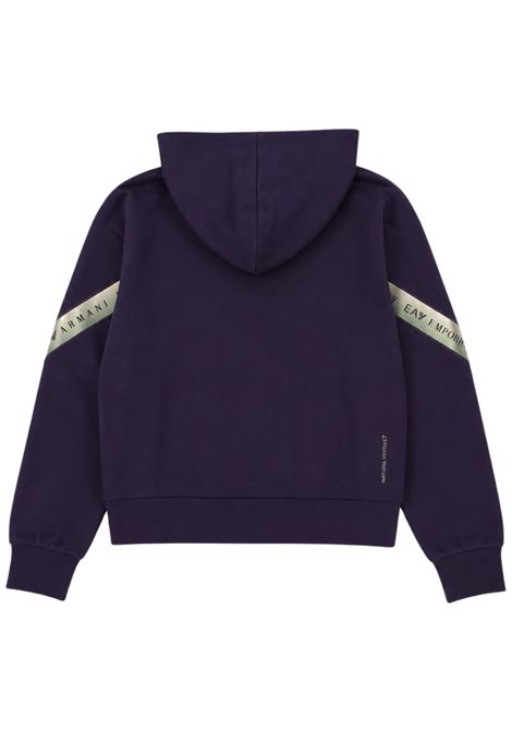Felpa bambina in misto cotone EMPORIO ARMANI | 7G000265VIOLA