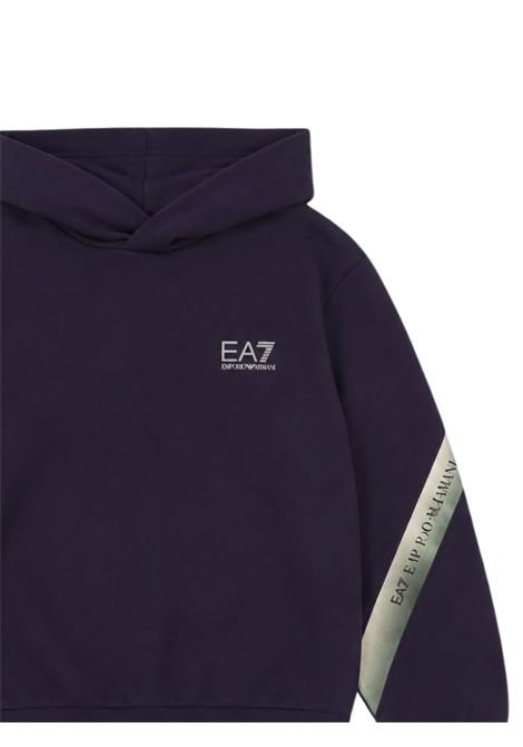 Felpa bambina in misto cotone EMPORIO ARMANI | 7G000265VIOLA