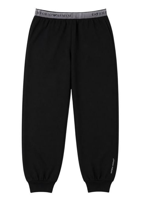 Pantalone bambina in misto cotone EMPORIO ARMANI | 7G000266NERO