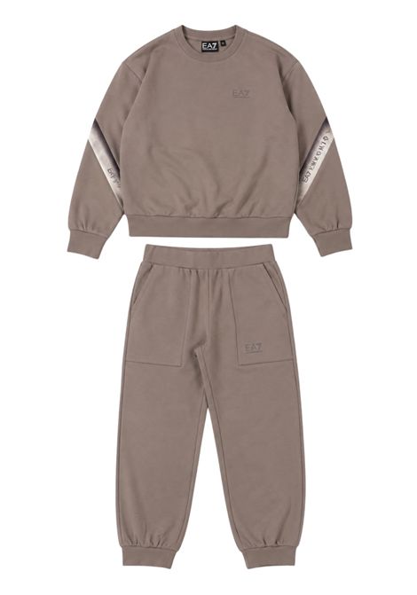 Girls' cotton blend set EMPORIO ARMANI | 7G000268GRIGIO