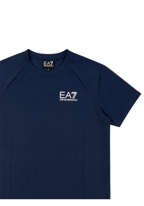 Blue children's T-shirt EMPORIO ARMANI | 8NBT22BLU