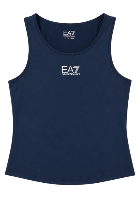 Top bambina blu EMPORIO ARMANI | 8NFH56BLU
