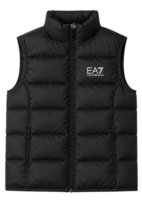 Smanicato bambina nero imbottito EMPORIO ARMANI | 8NFQ08NERO