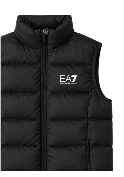Smanicato bambina nero imbottito EMPORIO ARMANI | 8NFQ08NERO