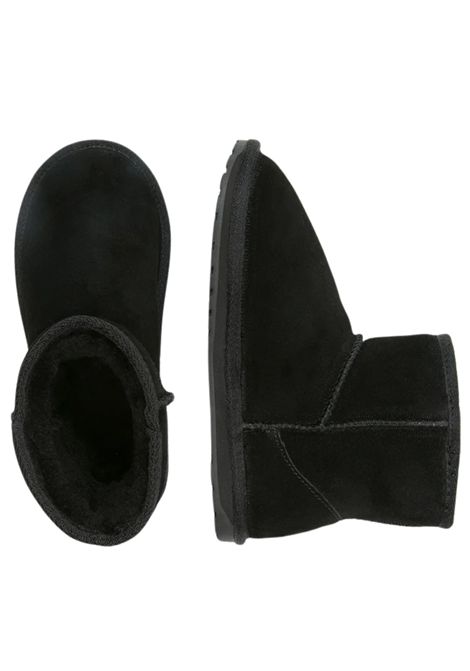 Wallaby Mini Unisex Black Shoes EMU | K10103/MANERO