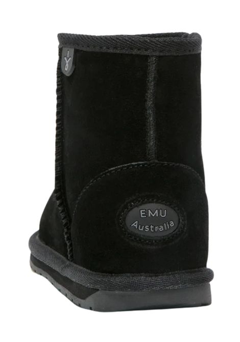 Wallaby Mini Unisex Black Shoes EMU | K10103/MANERO