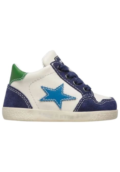 Blue leather children's shoes FALCOTTO | 12018771/PIABLU