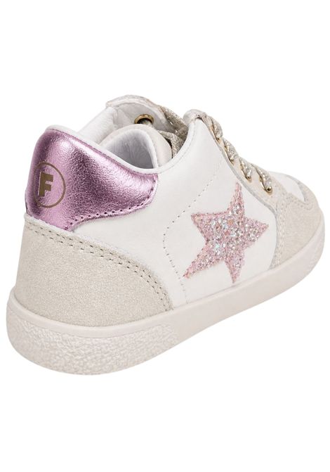 Gold leather girls' shoes FALCOTTO | 120187711/PIAORO