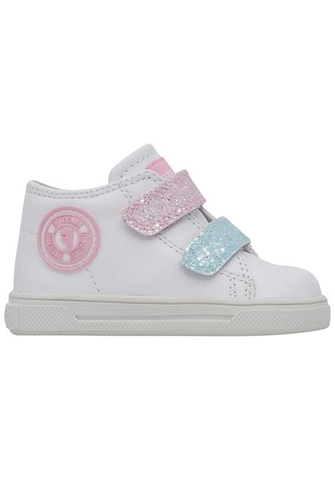 White leather girls' shoes FALCOTTO | 12019051/PIABIANCO
