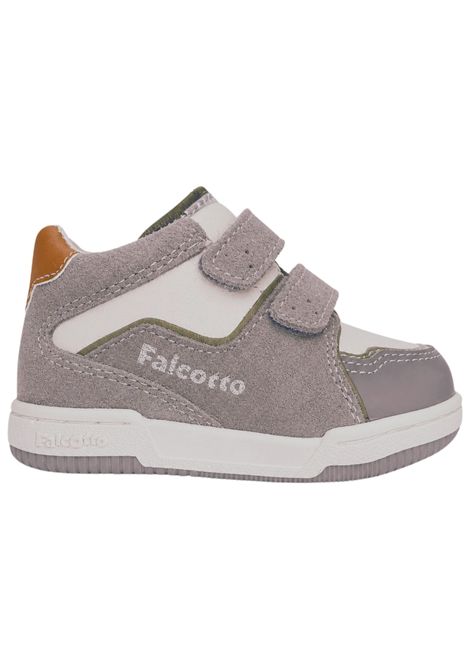 Scarpe bambino grigio in pelle FALCOTTO | 12019481/PIAGRIGIO