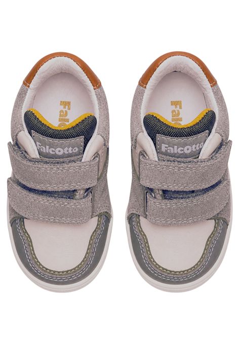 Scarpe bambino grigio in pelle FALCOTTO | 12019481/PIAGRIGIO