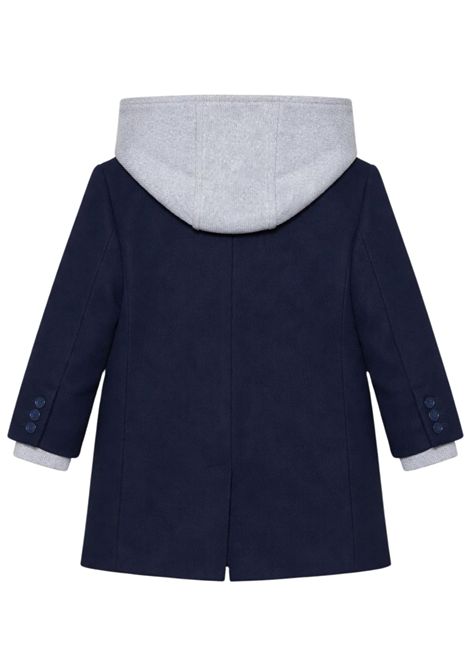 Cappotto neonato blu in lana FAY | 5P2330/SUBLU