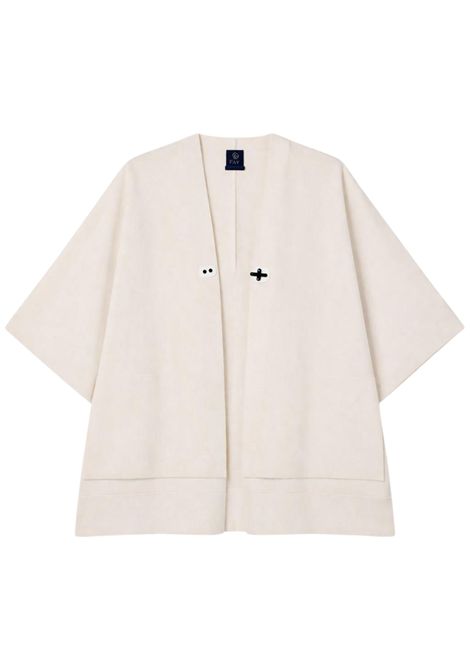 Mantella bambina panna in lana FAY | FT2A87/SUPANNA