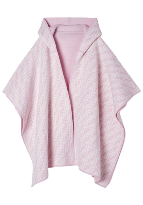 Mantella bambina in lana e cashmere FENDI | JFQ057/MAROSA