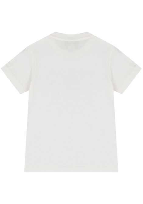 T-shirt unisex bianca in cotone FENDI | JMI487/MABIANCO