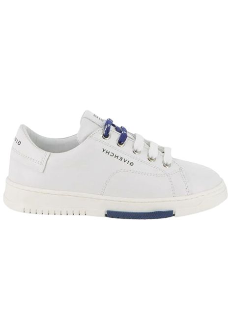 Scarpe bambino bianche in pelle GIVENCHY | 31042/PIABIANCO