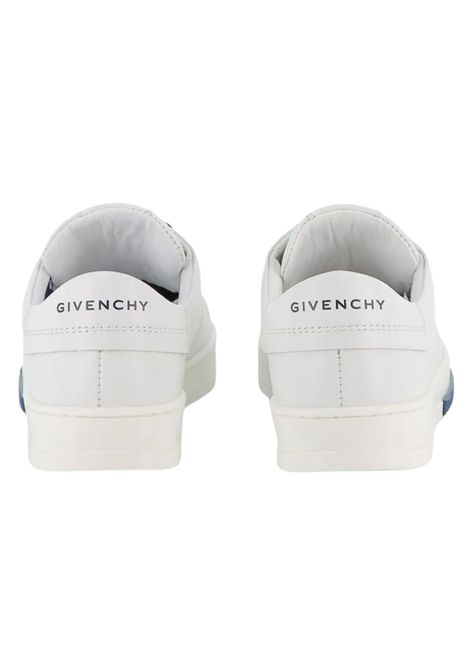 Scarpe bambino bianche in pelle GIVENCHY | 31042/PIABIANCO
