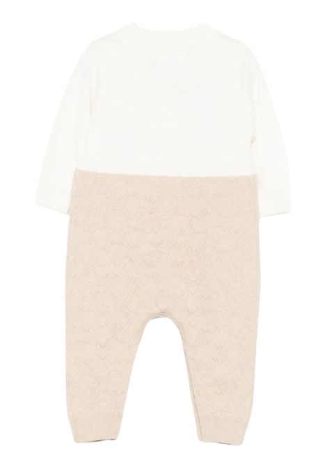 Tutina neonato in cotone e cashmere GIVENCHY | H30871/MABEIGE
