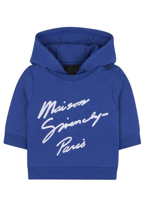 Completo neonato blu in cotone GIVENCHY | H30878/MABLU ELETTRICO