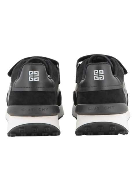 Scarpe bsmbino nere in pelle GIVENCHY | H30913/CENERO